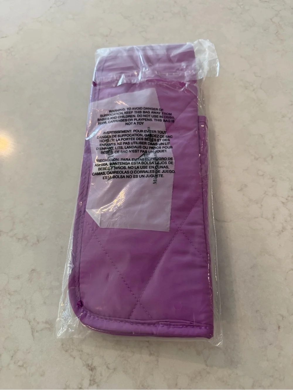 Vera Bradley quilted sleeve